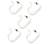 ibasenice 5piezas Pelo De Caballo Para De Violín Profesional Accesorio De Instrumento De Cuerda Cabello Natural Resistente y Preatado Para Estudiantes y Principiantes