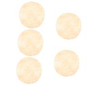 ibasenice 5piezas Piel De Tambor De Piel De Oveja Para Doumbek Fácil De Reemplazar Textura Elástica Compatible Tambores Africanos