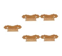 ibasenice 5piezas Puente De Pipa De Bambú Hecho Mano Repuesto Duradero Para Instrumentos Musicales Accesorio Práctico y Profesional Para Pipa Mejora La Calidad De Sonido Herramienta De