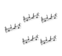 ibasenice 5piezas Soporte De Platillo De Batería Clamp Para Montaje De Instrumentos De Percusión Estable y Ligero Para Jazz y Batería Accesorio Para Ensayos y Presentaciones
