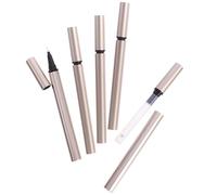 ibasenice 5piezas Tubos Vacíos para Perfilador de Ojos Recargables con Aplicador de Pincel Portátil Envase Líquido Ligero y Duradero para Maquillaje DIY