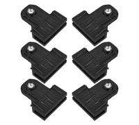 ibasenice 6 Clips de Sujeción para Regulador de Vidrio de Coche Accesorios Negros para Reparación y Reemplazo de Canal de Ventana Compatibles Varios Modelos Instalación Sencilla para