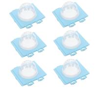 ibasenice 6 Módulos De Conexión para Túnel De Baño De Mascotas Kit De Extensión De Túnel para Jaula De Hámster Adaptador De Puerto Externo para Jaula De Hámster Módulo De Apertura De