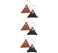 ibasenice 6 Piezas Bolsa De Púa De Guitarra Bolsa De Almacenamiento De Púas De Guitarra Bolsa De Púa De Cuero PU Bolsa De Púas De Guitarra Plumillas De Guitarra Ukelele Amplificador Hombre