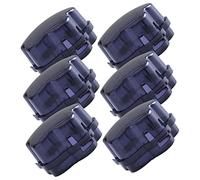 ibasenice 6 Piezas Cubierta Del Interruptor Quemadores Cerraduras Cocina Protector De Estufa Encimera Arriba Protectores De Horno Tapas De Salida a Prueba De Bebés Salpicar El Plastico