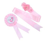 ibasenice 6 Piezas De Pines Para Baby Shower Regalos Para Bebé Banda Para Mamá Cinturón De Embarazo Insignia Pin Para Fiesta De Baby Shower Favor De Género Banda Para El Vientre