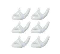 ibasenice 6 Piezas De Soporte De Cerámica Forma De Mano Para Ocarinas Decoración De Cerámica Accesorio De Exhibición