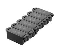 ibasenice 6 Piezas Estuche para Pastillas con Alimentación Soporte de Batería para Pastillas Caja de Batería Acústicas Accesorios para Guitarra Acústica
