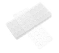 ibasenice 60 Hojas de Adhesivos de Doble Cara para Uñas Pegatinas Puntas Uñas Pegamento Fácil Aplicación DIY Noches Glamorosas y Manicura Rápida