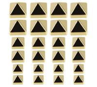 ibasenice 600piezas Remaches Piramidales de Metal Dorado para Ropa y Marroquinería Tachuelas Punk para DIY Chaquetas Bolsos Cinturones y Uñas de Garra