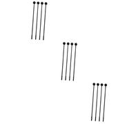 ibasenice 6pares Baquetas De Percusión De Para Práctica y Actuación De Principiantes