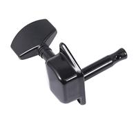 ibasenice 6piezas Afinación De Guitarra Clavijas De Guitarra Semicerradas Estilo Vintage Negras