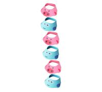 ibasenice 6piezas Gorro De Baño Ajustable Para Bebés Visera Protectora Para Lavado De Cabello Para Evitar El Champú Los Ojos Incluye