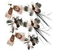 ibasenice 6piezas Juguete De Simulación De Insectos para Gatos De Recambio para Palitos De Juguete para Gatos para Jugar Interiores