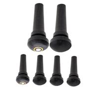 ibasenice 6piezas Kit De Reparación De Violín Clavijas De Ébano Aptas Modelos Clavija Para Violín Para Reemplazo Repuesto Cualquier Escenario Musical