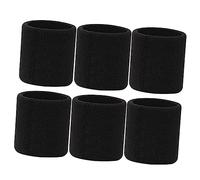 ibasenice 6piezas Muñequeras Deportivas Para Correr Fútbol y Baloncesto Elásticas y Cómodas Muñequeras De Soporte Muñeca Para Entrenamiento y Actividades Al Aire