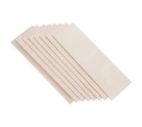 ibasenice 8 Láminas de Tablero de Madera sin Terminar 30x10 Cm para Manualidades, Pintura y Grabado, Superficie Lisa y Portátil para Proyectos Artísticos y Escolares