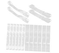 ibasenice 8 pares Tiras de Zapato Transparentes de Tpu para Tacones Altos Bandas Elásticas Ajustables para Mujer Correas Antideslizantes Decorativas y Reemplazables para Zapatos sin