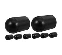 ibasenice 8 Piezas Alfombrilla Antideslizante Para Violonchelo Contrabajo Endpin Tapón Contrabajo Bajo Endpin Goma Bajo Piezas Reemplazo Contrabajo Tapón Reemplazo Doble Bajo Endpin