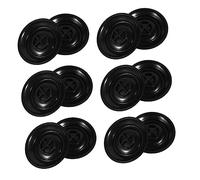 ibasenice 8 Piezas Almohadilla De Fijación De La Rueda Ruedas De Piano Pies Protectores De Piso Tapetes De Piano Cubierta De La Pata De La Mesa Caer Al Suelo Material De Abdominales