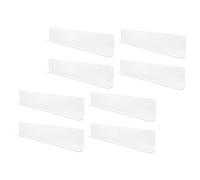 ibasenice 8 Piezas Bloqueadores para Debajo del Sofá Resistentes y Reutilizables Diseño Profesional para Impedir Que Mascotas y Juguetes bajo Muebles Fáciles de Cortar Instalar sin Adhesivo