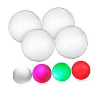 ibasenice 8 Piezas Bolas LED Brillantes Bolas Luminosas para Entrenamiento y para Práctica y Distancia