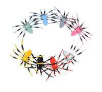 ibasenice 8 Piezas de de Gran con Juntas Flexibles Juguete de para Bromas de Halloween y Decoraciones de Fiesta