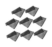 ibasenice 8 Piezas Filtro Malla Reutilizables con Cremallera para Medios Filtrantes Activado Bolas Cuarzo para Peces