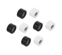 ibasenice 8 Piezas Ruedas de Skateboard para Dedos Kit de Accesorios con Rodamientos de Metal Resistente Ruedas de Alta Precisión para Mejorar Habilidades y Reparación Escritorio y Hogar