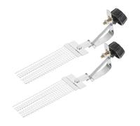 ibasenice 8 Piezas tambor cinturón resistente cable de trampa del ecualizador pogo de muelles cinturón para caja resorte de percusión saco terrero estante alambre de acero cinturón de arena