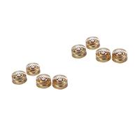 ibasenice 8 Piezas Tapa De Las Perillas De Control De Tono De Volumen De Bajo Universal Perillas De Guitarra Personalizadas Control Remoto De Graves Botón De Volumen Puntiagudo
