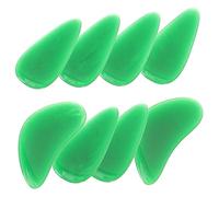 ibasenice 8 Piezas Uñas Guzheng Punta Del Dedo Mano De Práctica De Uñas Perforar Kit De Uñas Encarnadas Selecciones De Dedo Pulgar Soplo Cortadora De Pelo De Nariz Portátil Clavo El Plastico