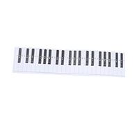 ibasenice 88 tabla de práctica de piano dedo piano de teclado llave notas piano para principiantes Tablero de práctica de piano teclado musical papel de guía de teclado de piano papel cuché