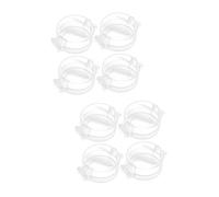 ibasenice 8piezas Cubierta Protectora De Cerraduras Para Niño Niña Transparente Seguridad Infantil Para Puertas y Manijas Previene El Acceso No Deseado Hogares Bebés