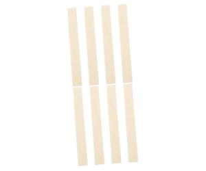 ibasenice 8piezas Felt Pads for Woodwind Instruments Self-adhesive Flute Clarinet and Trombone Practice Strips to Reduce Noise and Protect from Collisions