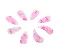ibasenice 8piezas Puntas De Uñas Guzheng Postizas Protectoras Para Practicar Instrumentos De Cuerda Hechas De Nylon Doble Arco Para Conciertos y Lecciones