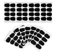 ibasenice 96piezas Almohadillas De Goma Para Saxofón Parches Adhesivos Para Boquilla Almohadillas Finas Para Boquilla Protección Para Mordida De Boca Uso Para Práctica De Instrumento Musical