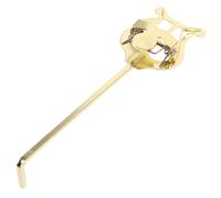 ibasenice Abrazadera de Partitura Musical Portátil para Trompeta y Cornet y Resistente Clip Metálico Dorado Fácil de Instalar para Uso en Banda y Marcha
