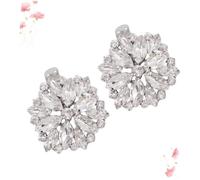 ibasenice Accesorios de Cristal para Zapatos Clips de Cristal para Zapatos Hebillas de Gemas de Imitación Decoración Brillante de Novia