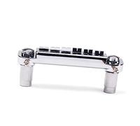 ibasenice Accesorios Para Puentes De Guitarra Estilo Combo De Puente De Rodillos Envolvente y Cordal Para Reparación Plateados