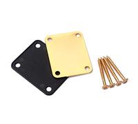 ibasenice Actualice su Guitarra con La Placa de Mástil de Guitarra Eléctrica Gv106 Placa de Mástil de bajo Conector de Resistencia de Mástil de de Metal