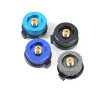 ibasenice Adaptador de Estufa Gas Butano Dividido con Función de Cierre Automático para Camping y Picnic y Duradero para Botellas de Gas Planas y Largas