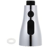 ibasenice Adaptador de Grifo Multifuncional para Fregadero de Cocina, Rociador Resistente al Desgaste, Rotativo 360 Grados Agua Columnar Flexible, Cobre y Abs