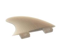 ibasenice Aleta de Tabla de Paddle Surf de Fibra de Vidrio Transparente Gris, Aleta Pequeña Central para Deportes Acuáticos, Accesorio de Repuesto para Kayak y Surf, Estabilidad