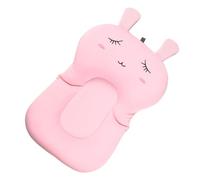 ibasenice alfombra de baño de bebé asientos de baño para bebés alfombra de baño para pequeños gel baño bebe colchoneta bañera bebe cojín de baño cojín de ducha de bebé poliéster rosa