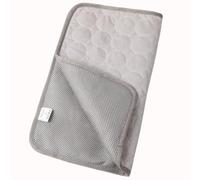 ibasenice Alfombrilla Refrescante para Perros y Gatos XS 40x30 Cm, Cojín de Verano Transpirable de Nailon, Poliéster y Algodón, Tapete Fresco Lavable para Interior y Exterior, Manta Fría