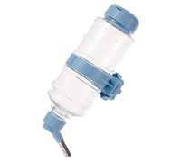 ibasenice Alimentador de Automático Colgante para Hámster y Conejos Bebedero Transparente con Rodantes Pequeño y Portátil para Mascotas