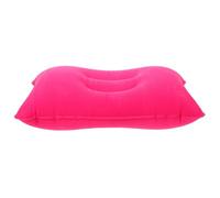 ibasenice Almohada Inflable de Viaje Grande 27X43 CM Cojín Portátil de PVC para Camping y Exteriores Almohada Rectangular de Siesta Color Rosa Fucsia Ligera y Compacta para Viajes