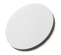 ibasenice Almohadilla de Esponja para Pulir Coches de Lana y Plástico Beige, Herramienta Segura para Limpieza y Pulimento de Automóviles y Muebles