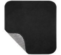 ibasenice Almohadilla de Microfibra para Pulir Bola de Bolos Portátil, Toalla de Limpieza Negra para Bolos, Reutilizable y Práctica para Uso en Boliche